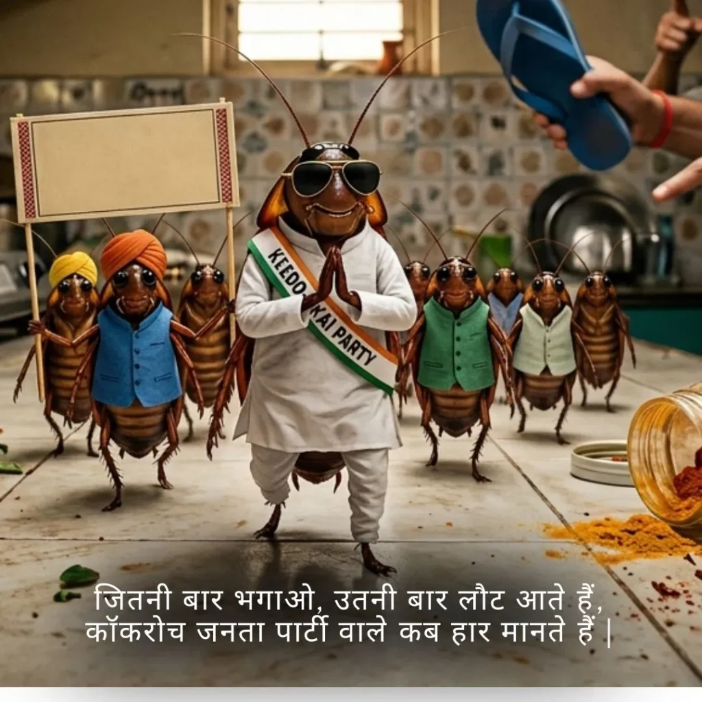 Cockroach Janata Party Shayari